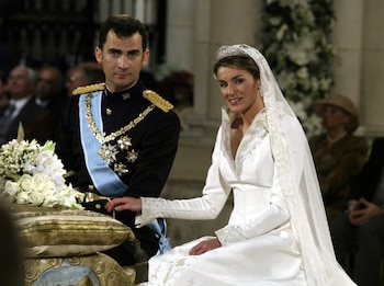 Los reyes de España en