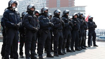 El despliegue policial en las