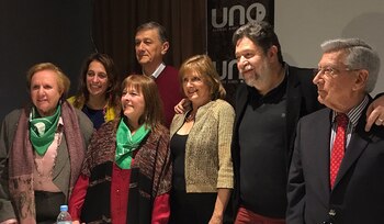 Claudio Lozano y Héctor Polino recibieron fuerte respaldo de la conducción del partido Socialista.