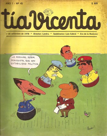 Tapa de Tia Vicenza, en