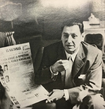 Perón en Caracas