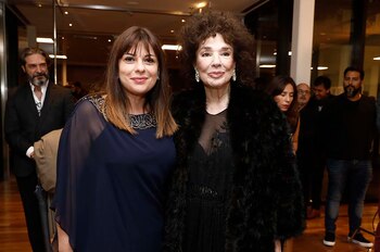 Ana Gerschenson y la actriz