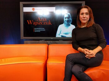 Ana Wajszczuk en el auditorio