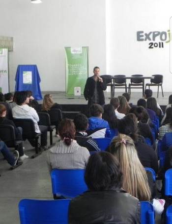 El docente en la Expo