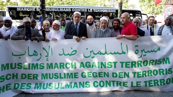 El escritor judeo francés Marek Halter