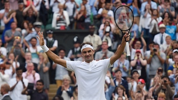 El lunes, el suizo jugará