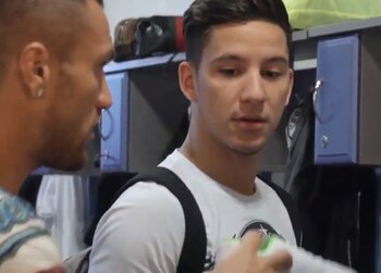 Sebastián Driussi intenta entender algunas