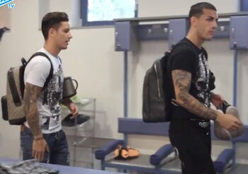 Driussi y Paredes en la
