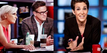 MSNBC se mantiene segunda pero