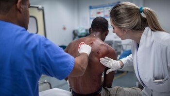Un pequeño centro médico dedicado
