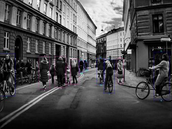 Las calles de Copenhague según