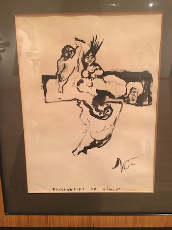 “Psicoanálisis de Hamlet”, un dibujo