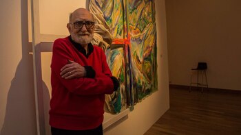 Yuyo Noé posa junto a