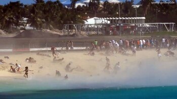 Decenas de turistas terminan en