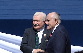Lech Walesa, el 6 de