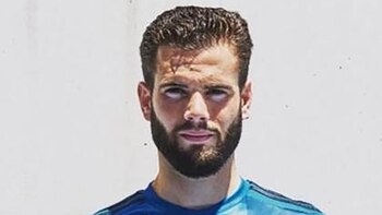 El defensor Nacho Fernández mostró