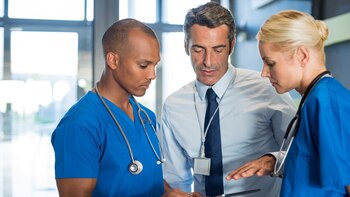 Gran perte del personal médico