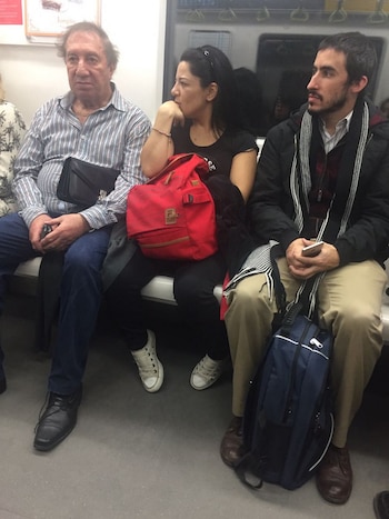 Bilardo viajó en la línea