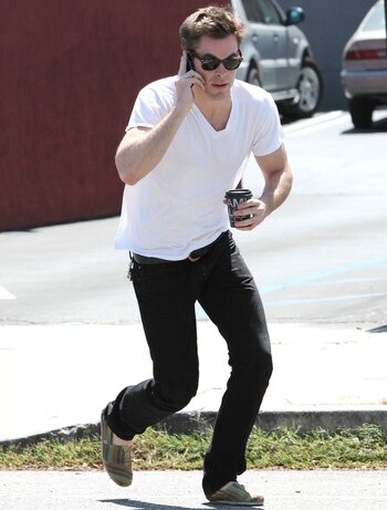 El actor Chris Pine utiliza