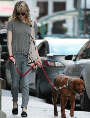 Emma Stone sale a pasear