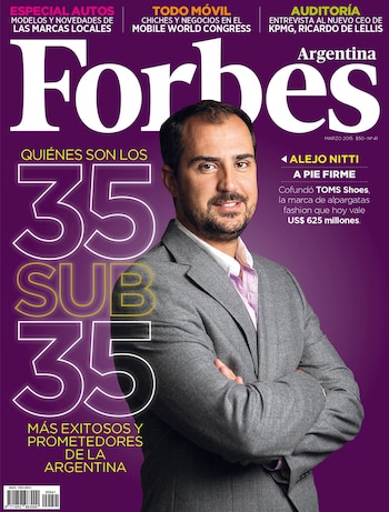 Alejo fue tapa de Forbes