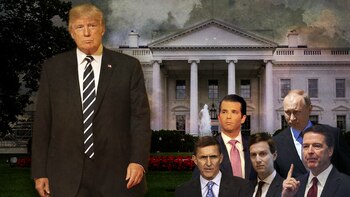 Donald Trump, acosado por las