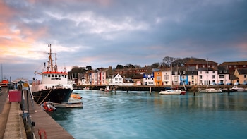 El pueblo costero de Weymouth