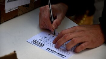 Fueron 500 mesas de votación,