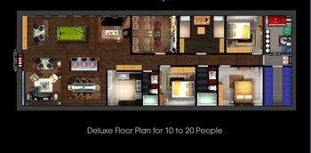 Las comodidades de un búnker