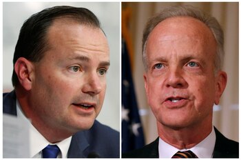 Los senadores Mike Lee y Jerry