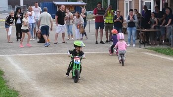 El momento en que da