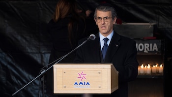 Agustín Zbar dio un discurso