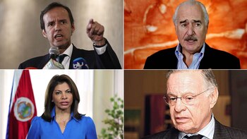 Jorge Quiroga, Andrés Pastrana, Laura