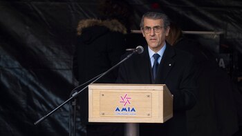 Agustín Zbar, presidente de AMIA
