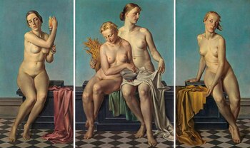 “Las cuatro estaciones”, Adolf Ziegler.