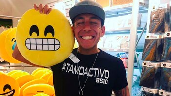 Sarmiento salió a hablar en