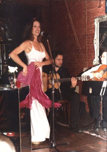 Fue la profesora de baile