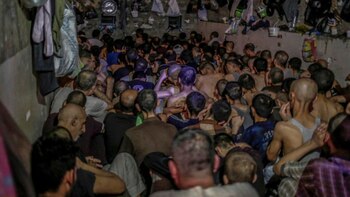 La prisión en Mosul donde