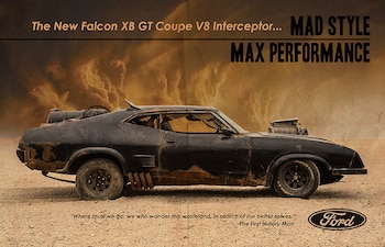 Una publicidad de Ford que