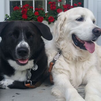 Storm junto a su hermana