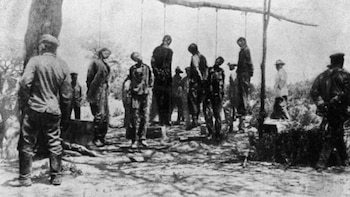 Una de las pocas fotografías