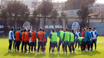 El plantel de San Lorenzo comenzó