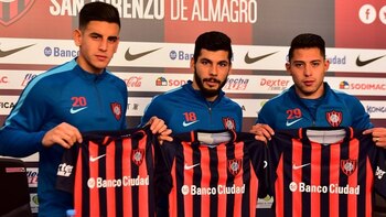 Alexis Castro, Gabriel Gudiño y