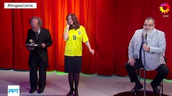 Interpretó en vivo a CFK