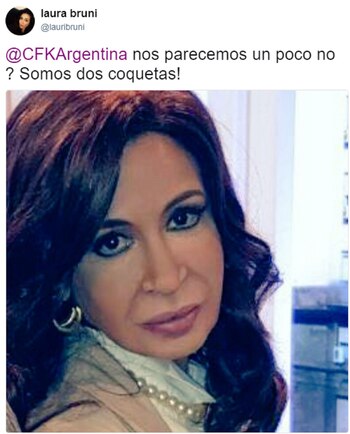 La actriz le mandó un