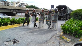 Uno de los soldados, consultados