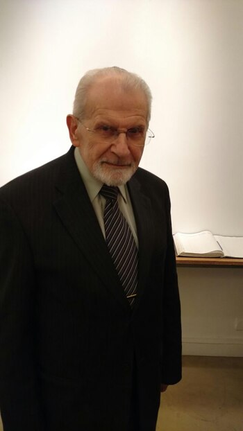 El Rabino Moisés Moguilevsky, director