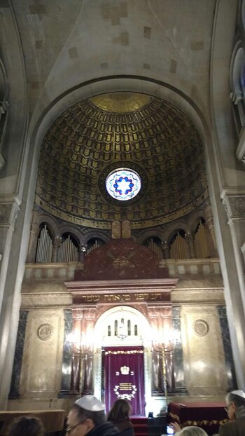 La estrella de David en