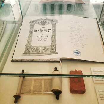 Objetos exhibidos en el museo