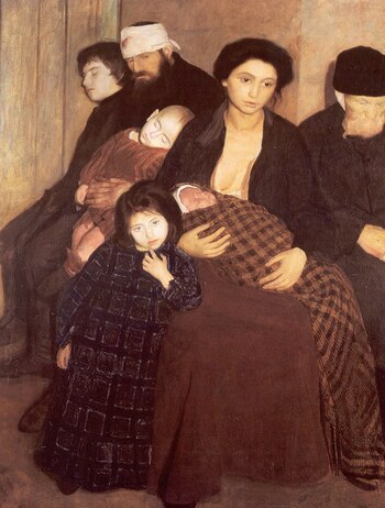 Maurycy Minkowski, pintor polaco. Hay